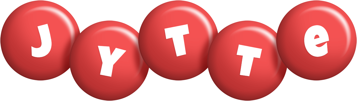 Jytte candy-red logo
