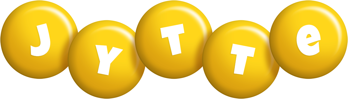 Jytte candy-yellow logo