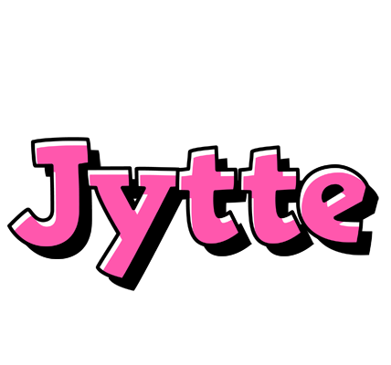 Jytte girlish logo
