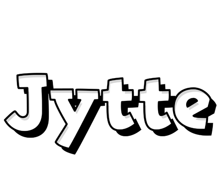 Jytte snowing logo