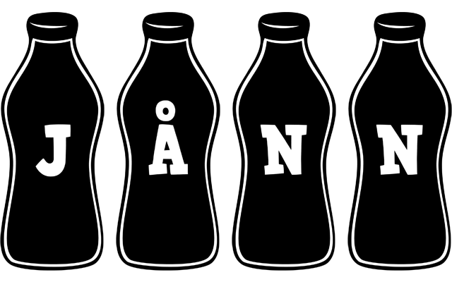 Jånn bottle logo