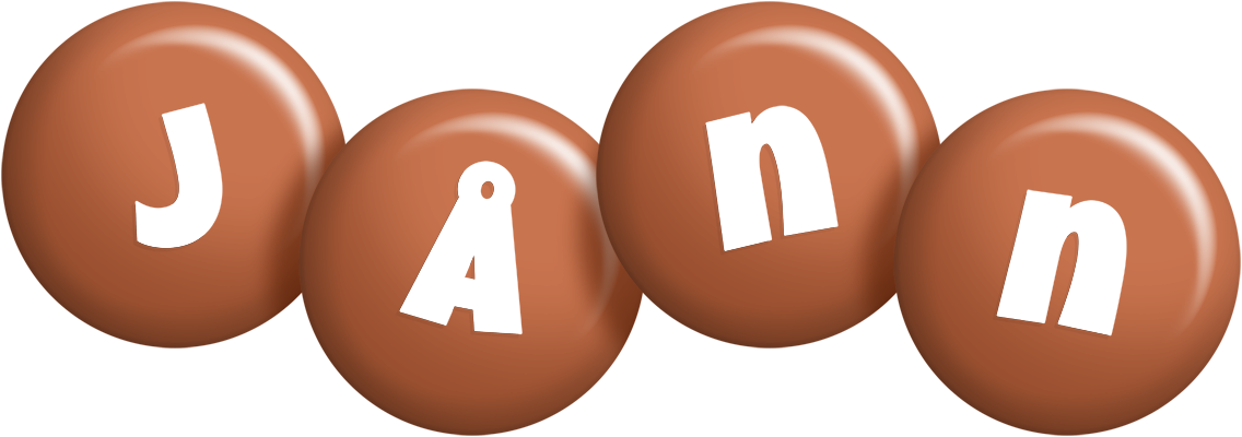 Jånn candy-brown logo