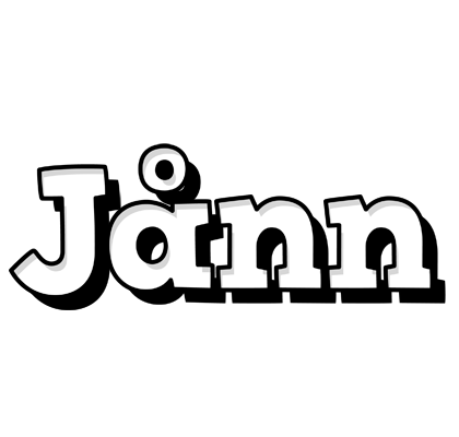 Jånn snowing logo