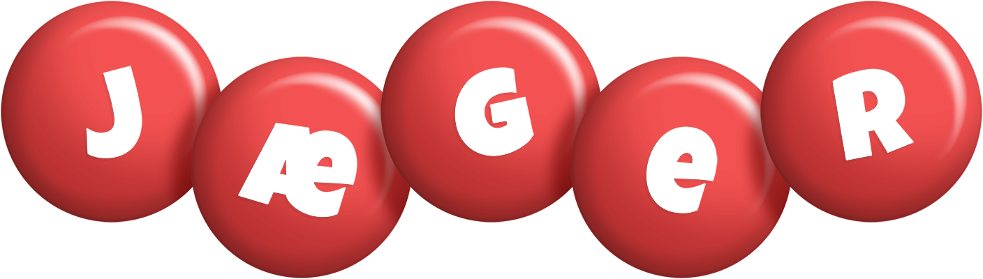 Jæger candy-red logo