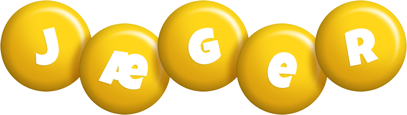 Jæger candy-yellow logo