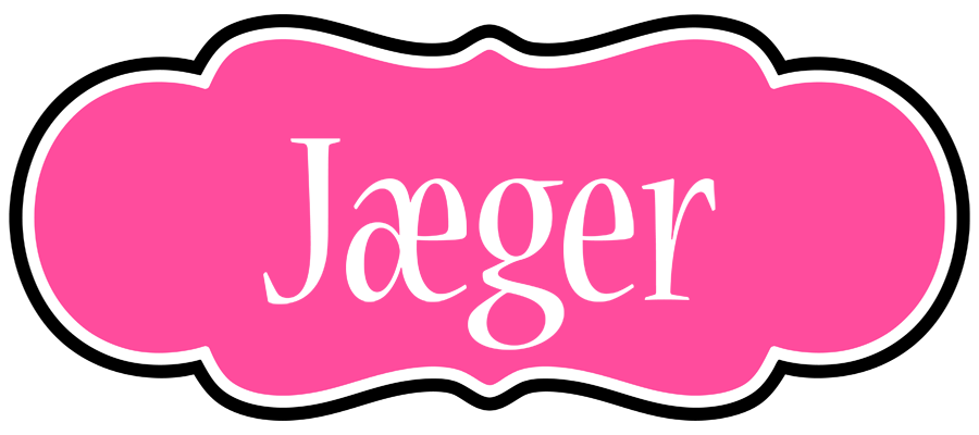 Jæger invitation logo