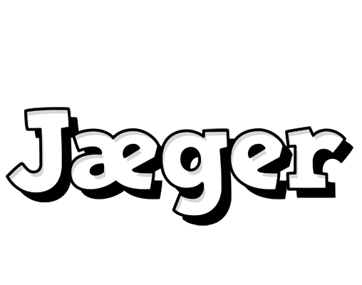 Jæger snowing logo