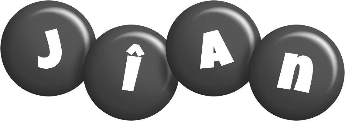 Jîan candy-black logo
