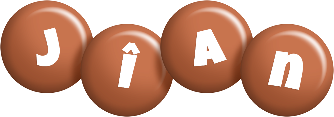Jîan candy-brown logo