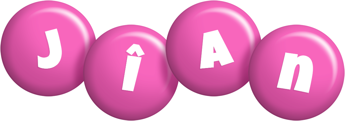 Jîan candy-pink logo