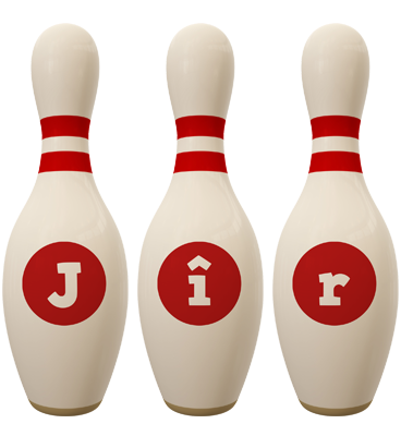 Jîr bowling-pin logo