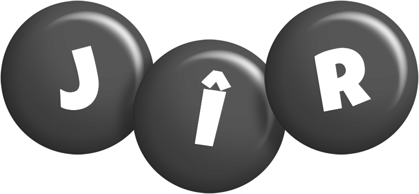 Jîr candy-black logo