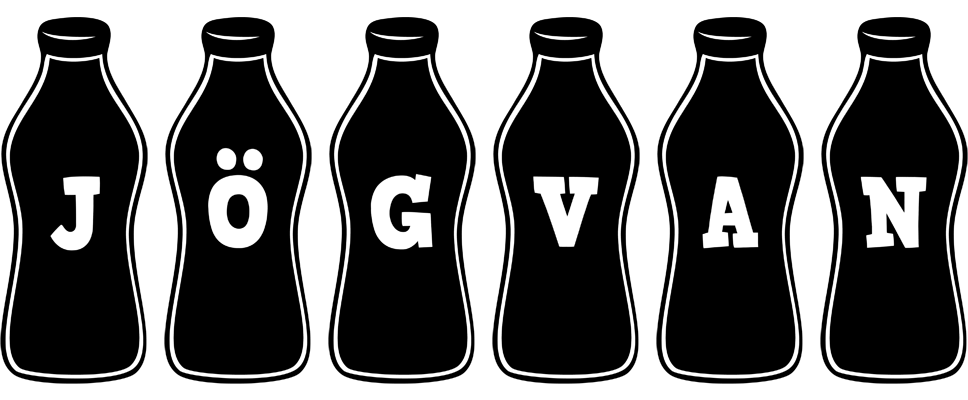 Jögvan bottle logo