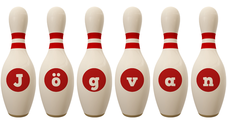 Jögvan bowling-pin logo
