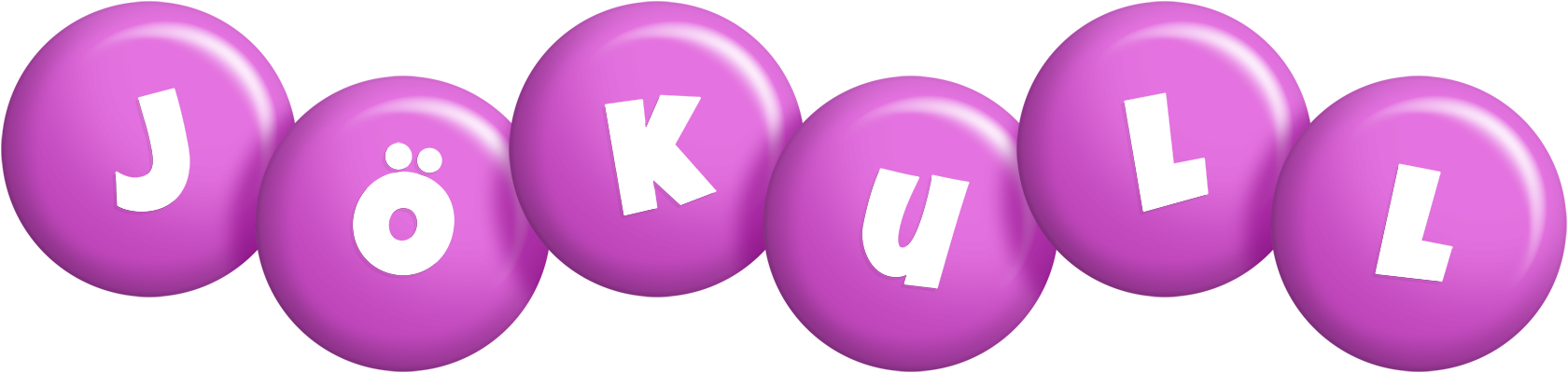 Jökull candy-purple logo