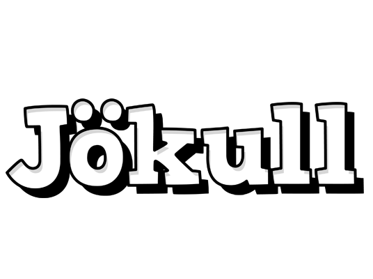 Jökull snowing logo