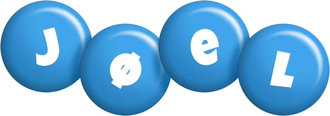 Jøel candy-blue logo