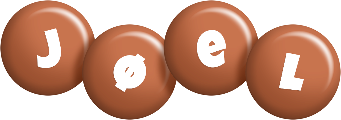 Jøel candy-brown logo