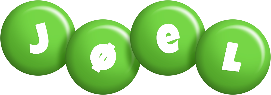 Jøel candy-green logo