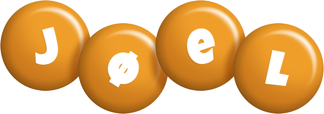 Jøel candy-orange logo