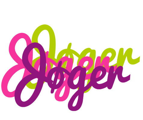 Jøger flowers logo