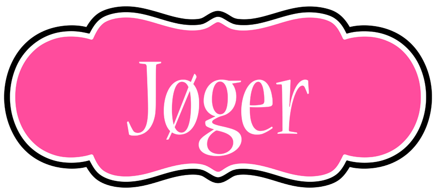 Jøger invitation logo