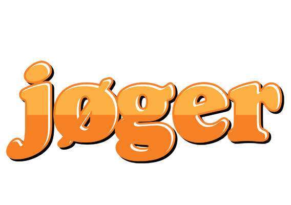 Jøger orange logo