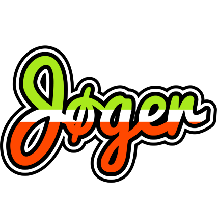Jøger superfun logo