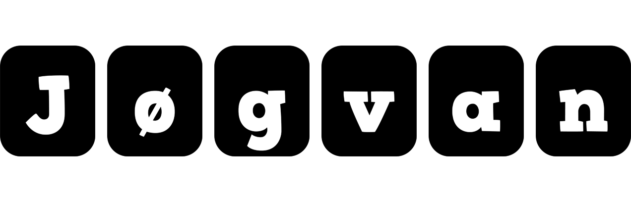 Jøgvan box logo
