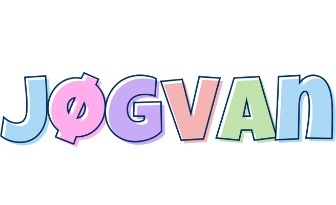 Jøgvan pastel logo