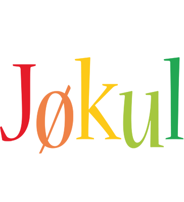 Jøkul birthday logo