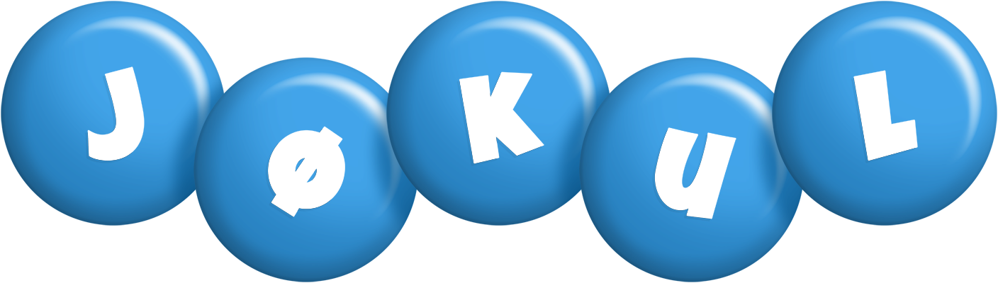 Jøkul candy-blue logo