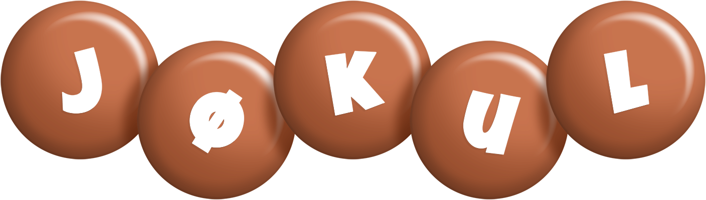 Jøkul candy-brown logo