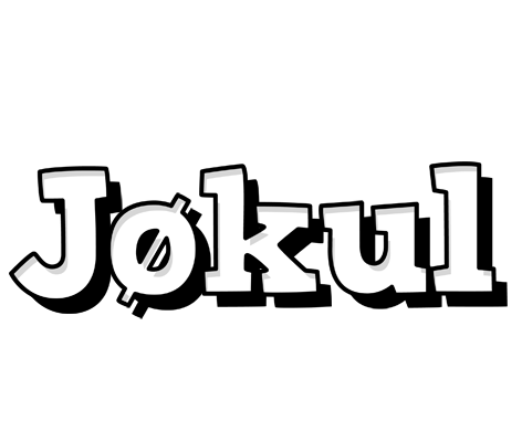 Jøkul snowing logo