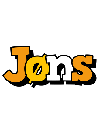 Jøns cartoon logo