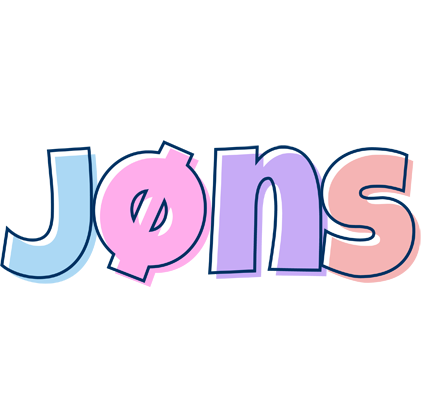 Jøns pastel logo