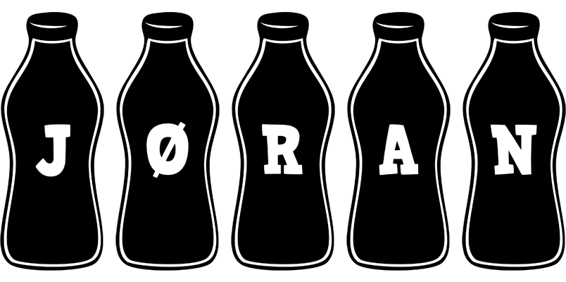 Jøran bottle logo