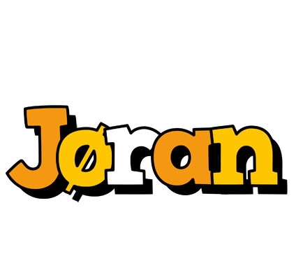 Jøran cartoon logo