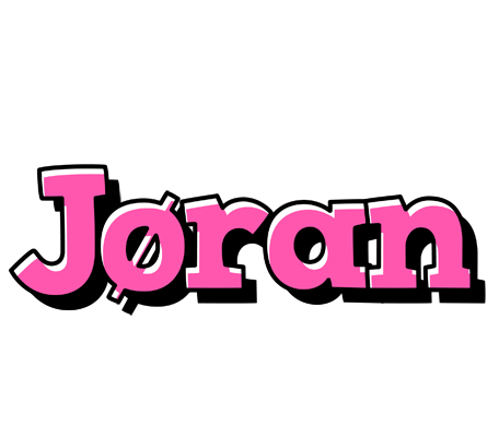 Jøran girlish logo