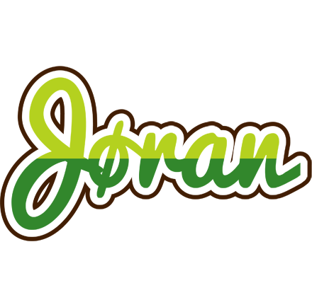 Jøran golfing logo