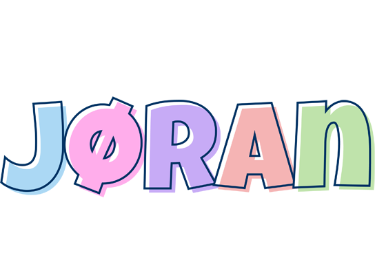 Jøran pastel logo