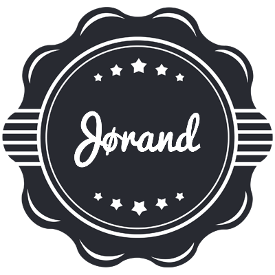 Jørand badge logo