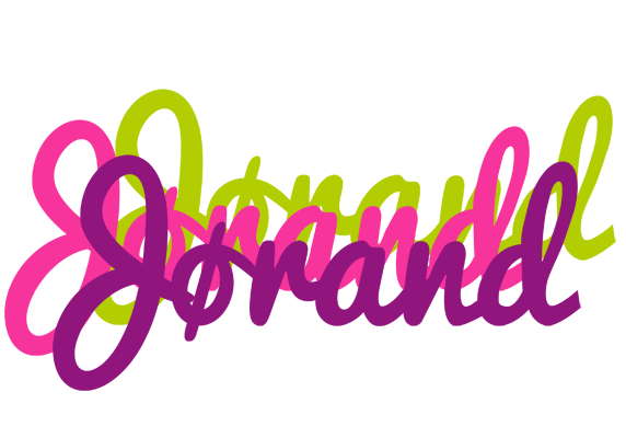 Jørand flowers logo