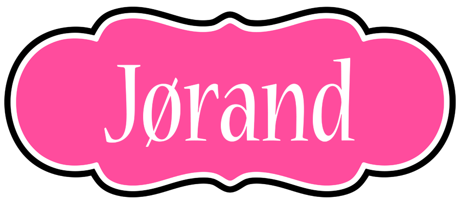 Jørand invitation logo