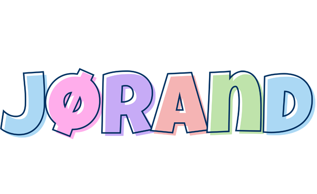 Jørand pastel logo