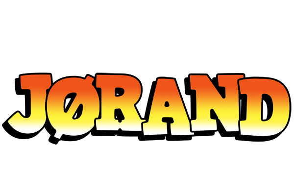 Jørand sunset logo