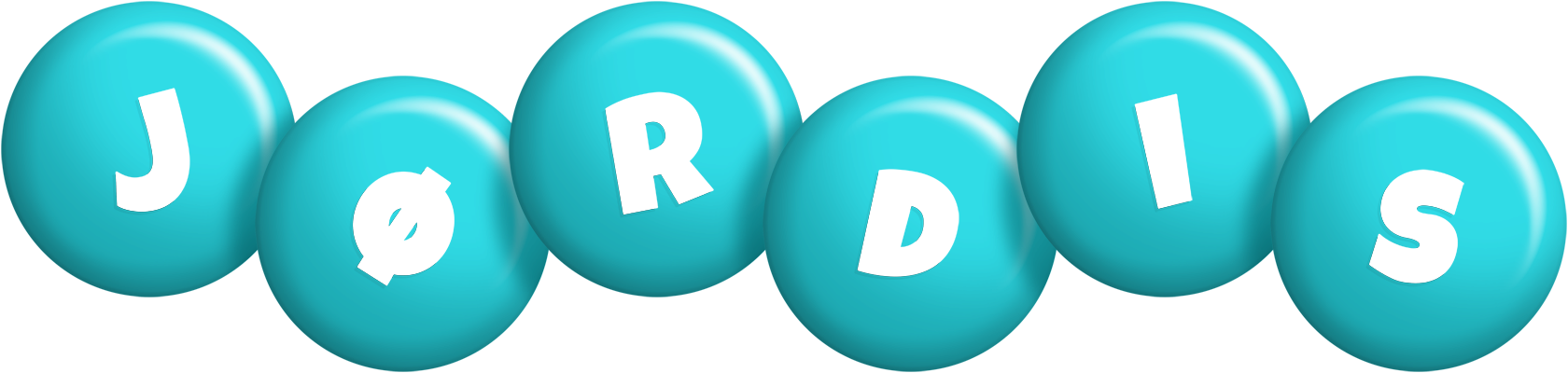 Jørdis candy-azur logo