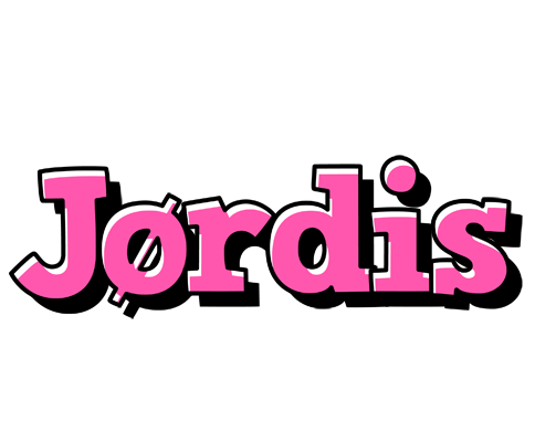 Jørdis girlish logo