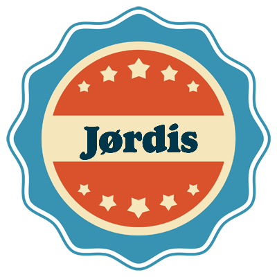 Jørdis labels logo