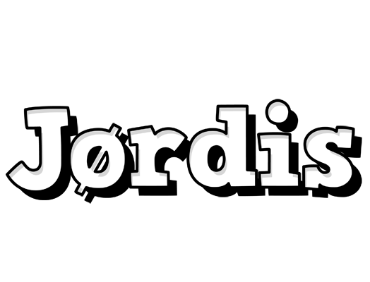 Jørdis snowing logo